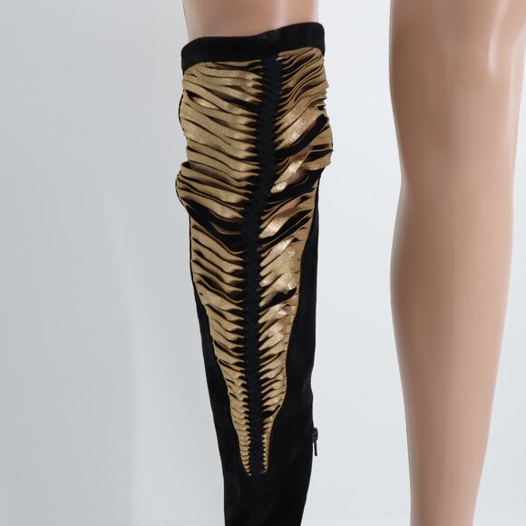 Christian Louboutin Siegfridalta Knee High Suede Boots Size 37.5 EU - Picture 9 of 9